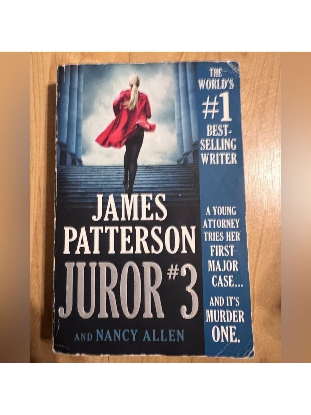 James Patterson 'Juror #3' paperback book